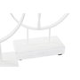 DKD Home Decor Figura de Bailarina en Aluminio y Mango, Surtido de 2, Blanco