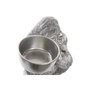 DKD Home Decor Figura de Gorila Plateada en Resina