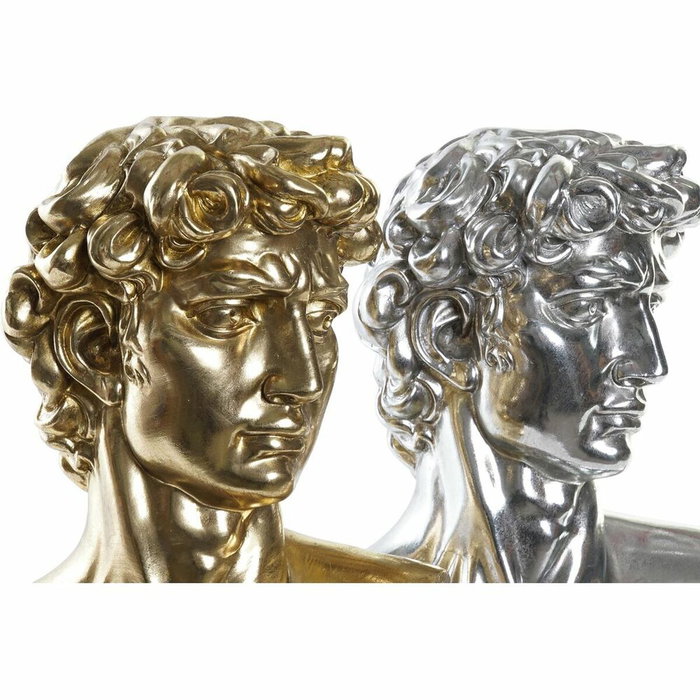 DKD Home Decor Figura de Busto Clásico en Resina, Surtido de 2 Unidades