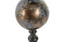DKD Home Decor Figura de Resina de Gimnasta en Dorado Envejecido