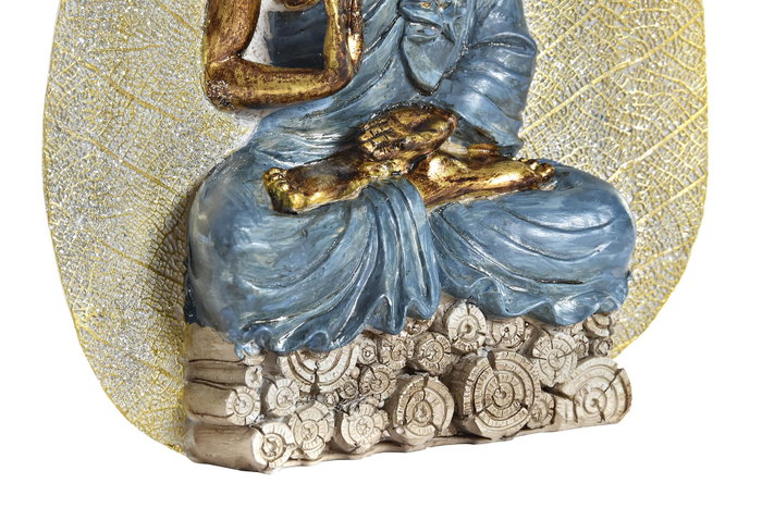 DKD Home Decor Figura de Buda en Resina Surtido de 3 Unidades DKD Home Decor Figura de Buda en Resina Surtido de 3 Unidades