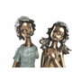 DKD Home Decor Set de 2 Figuras de Niños en Resina de 17x13x22 cm