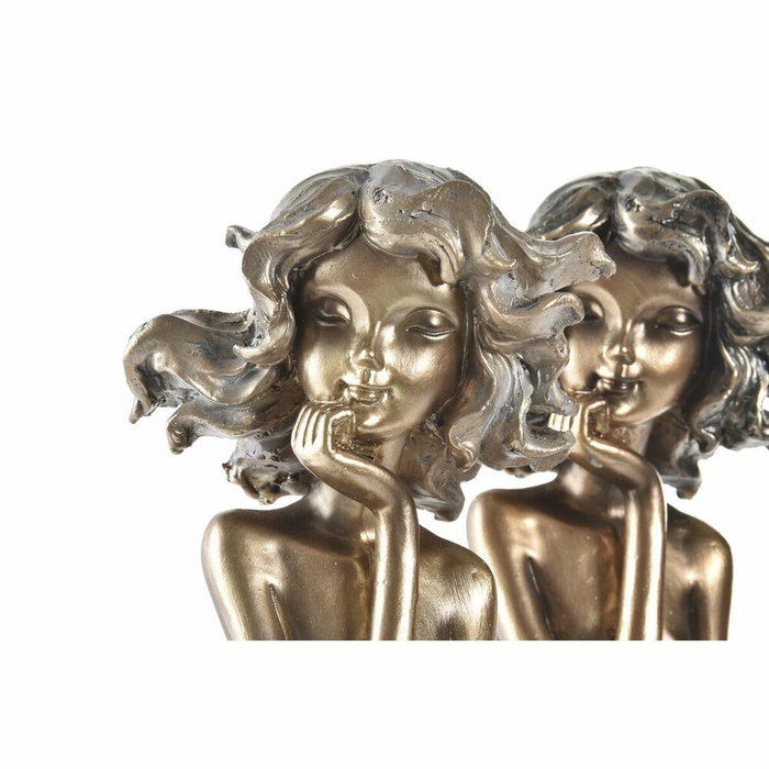 DKD Home Decor Figura de Resina Surtida de 9x10x35 cm