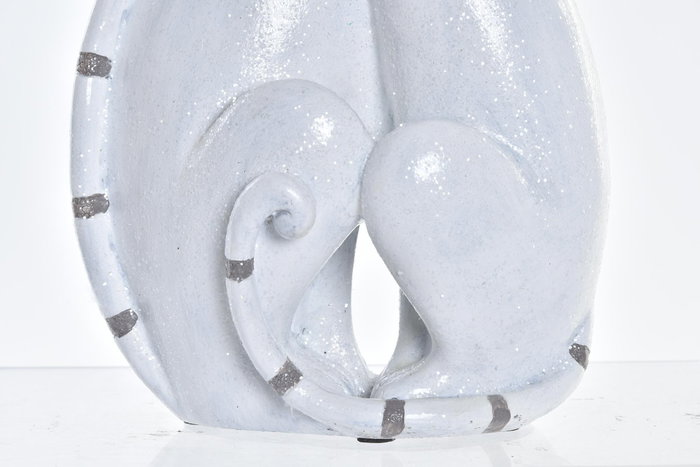 DKD Home Decor Figura Romantico Blanco Resina Gatos 10 x 29 x 15 cm DKD Home Decor Figura Romantico Blanco Resina Gatos 10 x 29 x 15 cm