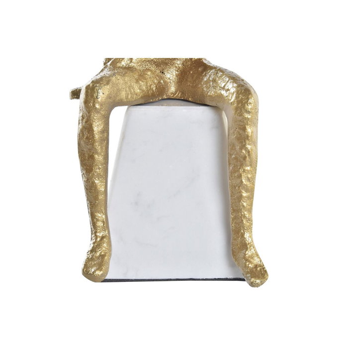DKD Home Decor Figura Hombre Hierro y Marmol Plateado Negro Blanco 11 x 28 x 12 cm (2 Unidades) DKD Home Decor Figura Hombre Hierro y Marmol Plateado Negro Blanco 11 x 28 x 12 cm (2 Unidades)