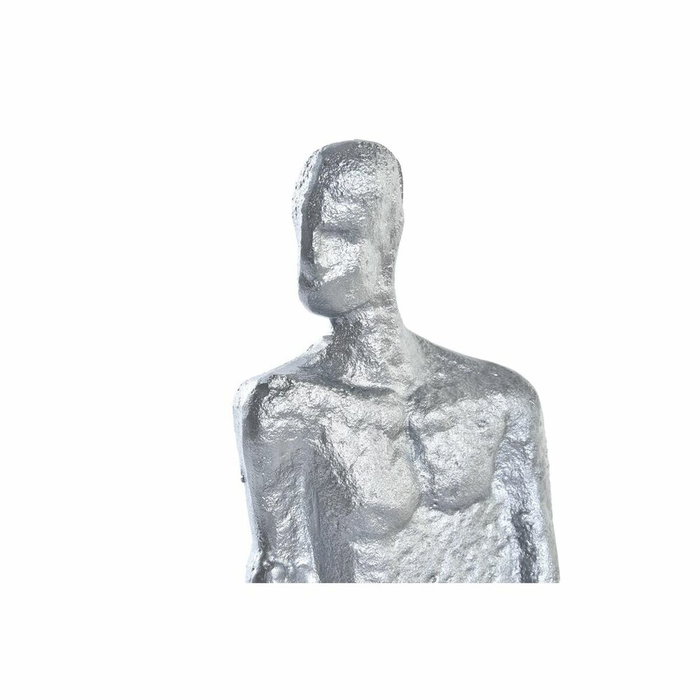 DKD Home Decor Figura Hombre Hierro y Marmol Plateado Negro Blanco 11 x 28 x 12 cm (2 Unidades) DKD Home Decor Figura Hombre Hierro y Marmol Plateado Negro Blanco 11 x 28 x 12 cm (2 Unidades)