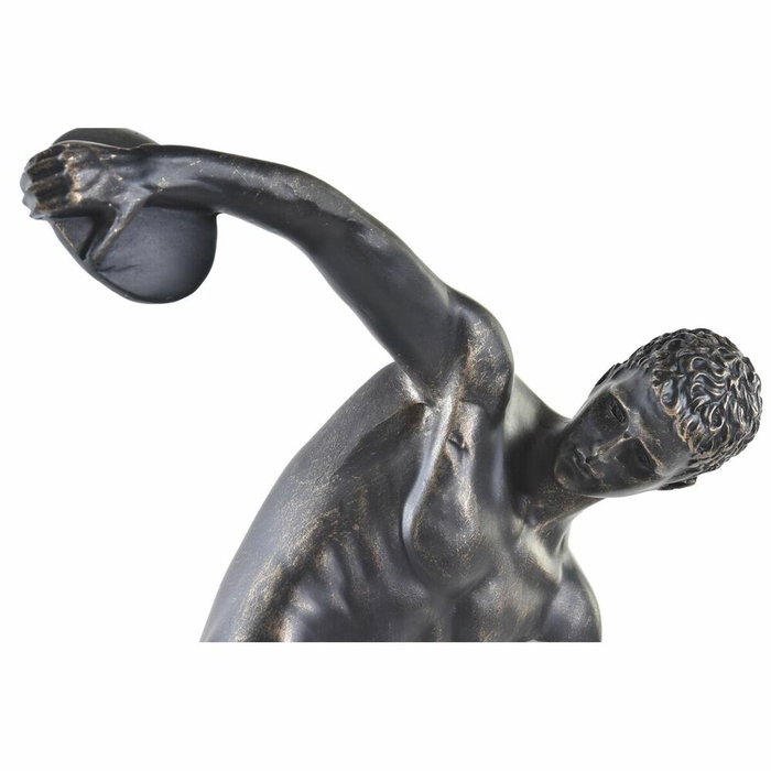 DKD Home Decor Figura de Resina Discóbolo Cobre