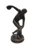 DKD Home Decor Figura de Resina Discóbolo Cobre