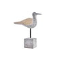 DKD Home Decor Figura de Gaviota en Resina Gris