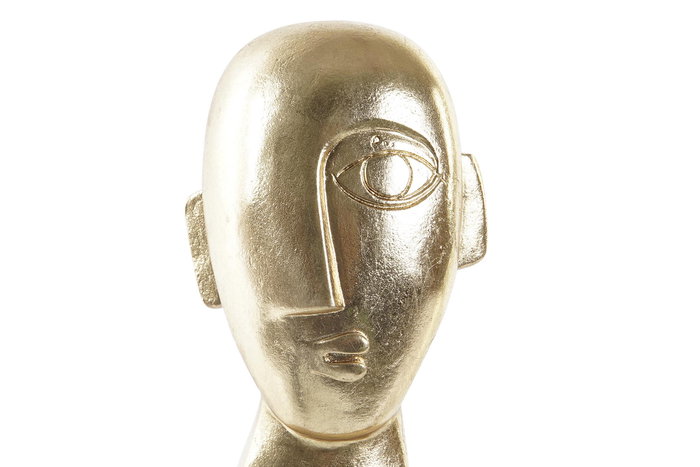 DKD Home Decor Figura Urban Dorado Negro Resina Abstracta 10.5 x 27.5 x 14.5 cm (2 Unidades) DKD Home Decor Figura Urban Dorado Negro Resina Abstracta 10.5 x 27.5 x 14.5 cm (2 Unidades)