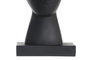 DKD Home Decor Figura Urban Dorado Negro Resina Abstracta 10.5 x 27.5 x 14.5 cm (2 Unidades)