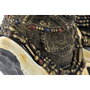 DKD Home Decor Set de 2 Figuras de Resina Africanas con Acabado Envejecido