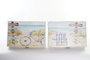 DKD Home Decor Tapa Contador MDF Playa Surtido de 2