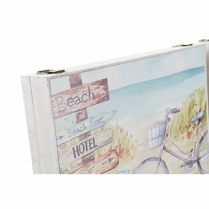 DKD Home Decor Tapa Contador MDF Playa Surtido de 2