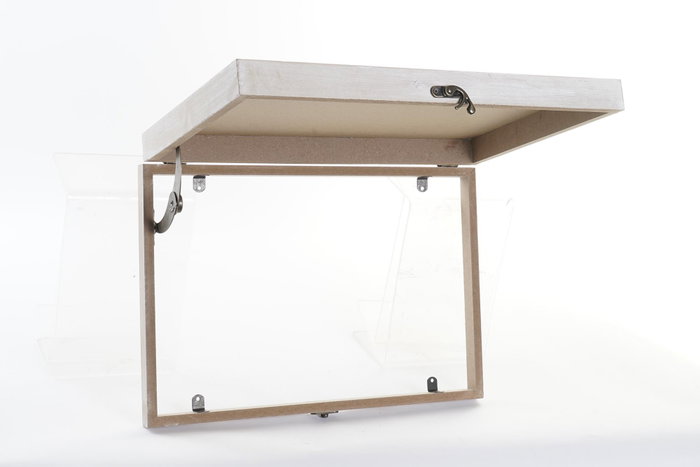DKD Home Decor Tapa Contador MDF 46,5x6x31,5 Jarrones Surtido 2 Unidades