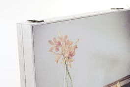 DKD Home Decor Tapa Contador Beige Rosa 46.5 x 31.5 x 6 cm (2 Unidades) MDF