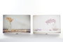 DKD Home Decor Tapa Contador MDF Surtido de 2 Jarrón