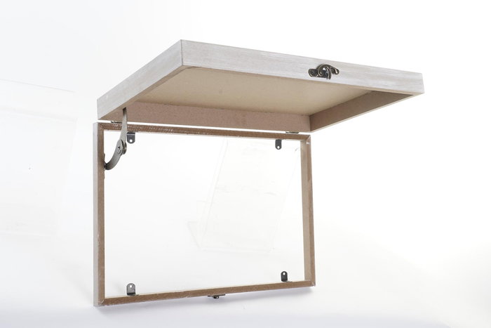DKD Home Decor Tapa Contador MDF Surtido de 2 Jarrón