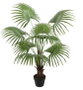 DKD Home Decor Palmera Fan Verde