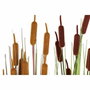 DKD Home Decor Planta Artificial Espadaña Surtido de 2 Unidades (40x40x120 cm)