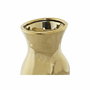 DKD Home Decor Jarrón de Gres Diseño Mano Dorado 17x12x21 cm