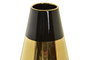DKD Home Decor Jarron Moderno Bicolor Dorado Porcelana 19 x 35 x 19 cm