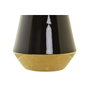 DKD Home Decor Jarrón de Porcelana Bicolor Dorado 19x19x35 cm