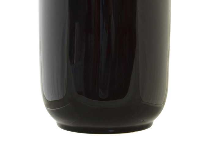 DKD Home Decor Jarrón Moderno Bicolor Dorado Porcelana 16 x 41 x 16 cm