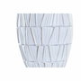 DKD Home Decor Jarrón de Resina Blanco NOKKO 19x19x60 cm