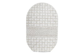DKD Home Decor Jarrón de Resina Blanco 18x6x28 cm