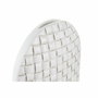 DKD Home Decor Jarrón de Resina Blanco 18x6x28 cm