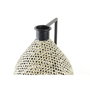 Jarrón DKD Home Decor Negro Metal Marrón Marrón claro (26 x 26 x 39 cm)