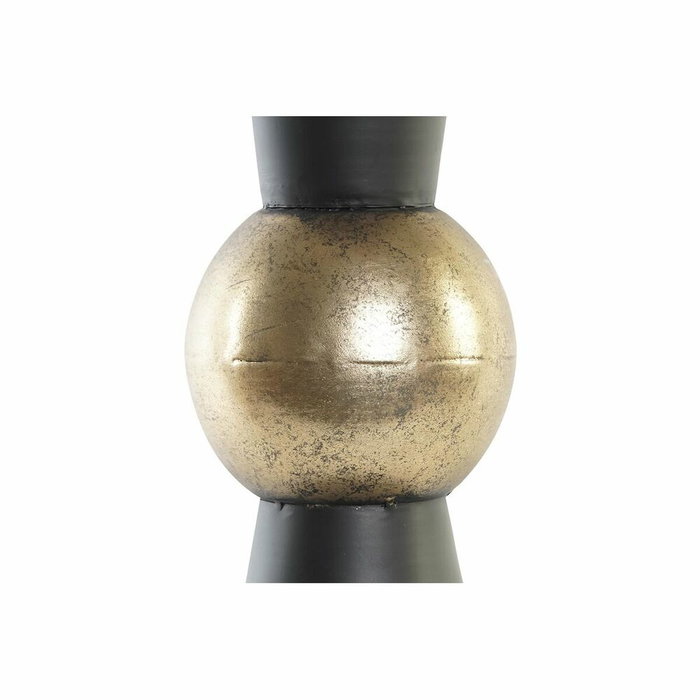 DKD Home Decor Jarrón Vintage Negro Cobrizo Metal 14 x 32 x 14 cm