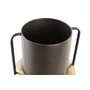DKD Home Decor Jarrón de Metal Negro 20x20x33 cm