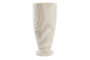 DKD Home Decor Jarrón Paulownia 12x12x25 Marrón Natural