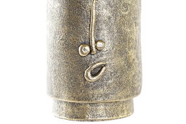 DKD Home Decor Jarrón Moderno Dorado Magnesia Cara 19.5 x 36 x 29 cm