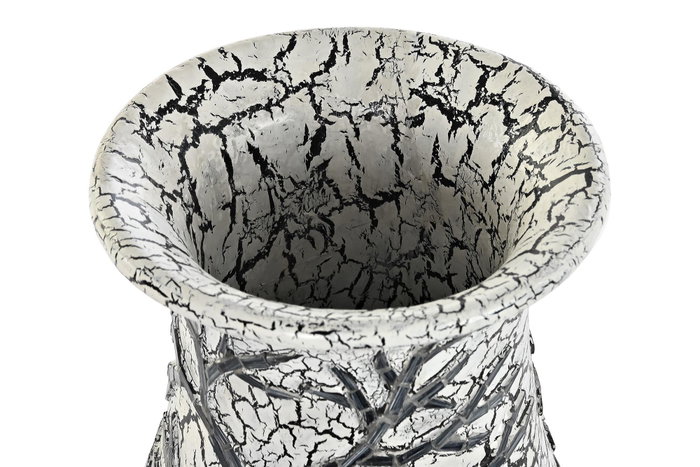 DKD Home Decor Jarrón de Cristal y Terracota Árbol Blanco 29x29x60 cm DKD Home Decor Jarrón de Cristal y Terracota Árbol Blanco 29x29x60 cm