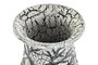 DKD Home Decor Jarrón de Cristal y Terracota Árbol Blanco 29x29x60 cm