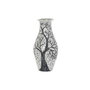 DKD Home Decor Jarrón de Cristal y Terracota Árbol Blanco 29x29x60 cm
