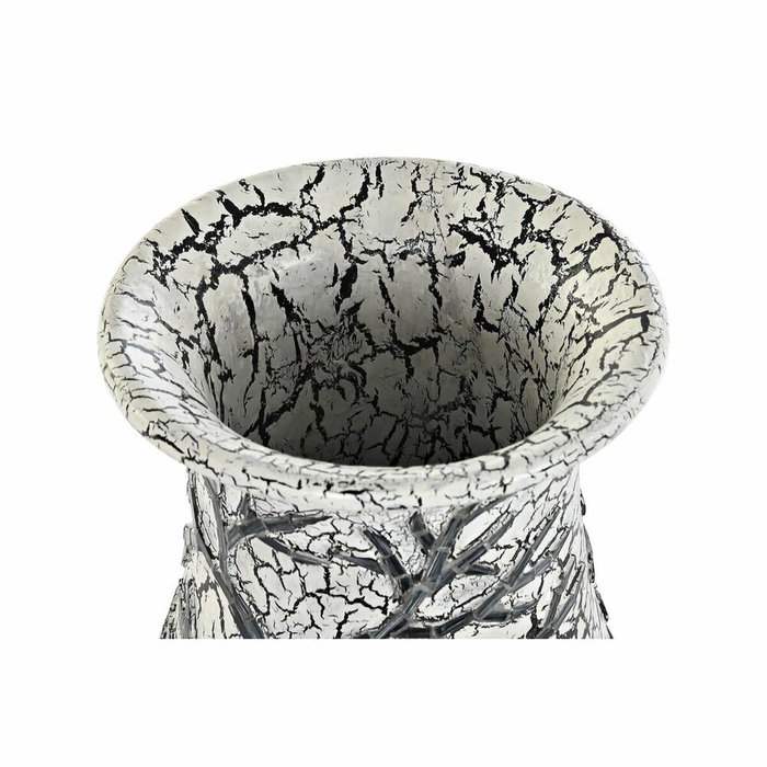 DKD Home Decor Jarrón de Cristal y Terracota Árbol Blanco 29x29x60 cm DKD Home Decor Jarrón de Cristal y Terracota Árbol Blanco 29x29x60 cm