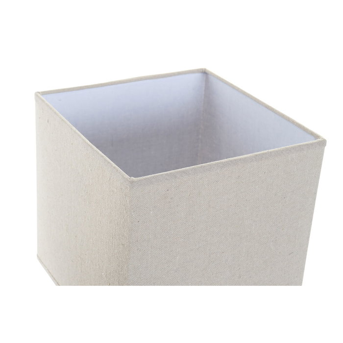 DKD Home Decor Lámpara de Sobremesa Abeto y Lino Beige/Crema (Pack de 2)引入