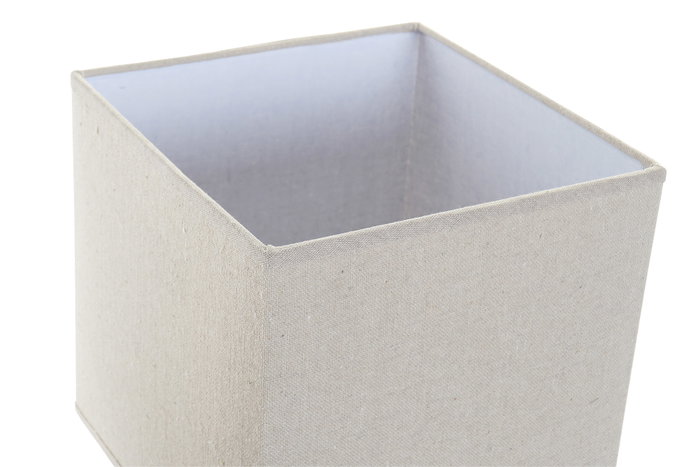 DKD Home Decor Lámpara de Sobremesa Abeto y Lino Beige/Crema (Pack de 2)引入