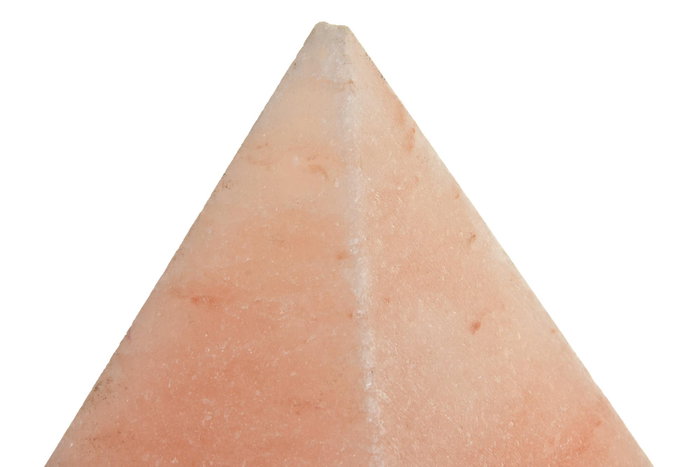 DKD Home Decor Lámpara de Sobremesa Pirámide de Sal del Himalaya Rosa