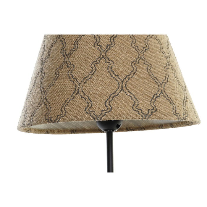 DKD Home Decor Lámpara de Sobremesa Mono Multicolor y Marrón