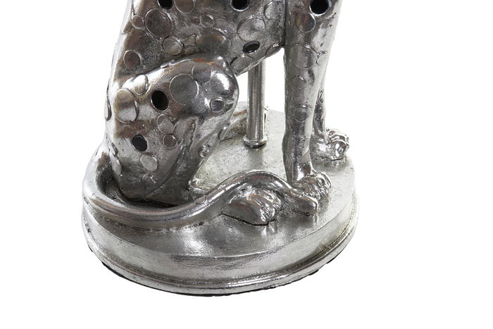 DKD Home Decor Lámpara Sobremesa Colonial Dorado Plateado Resina Poliéster 26 x 46 x 26 cm (2 Unidades)