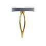 DKD Home Decor Lámpara Aplique Metal Dorado 30x16x60