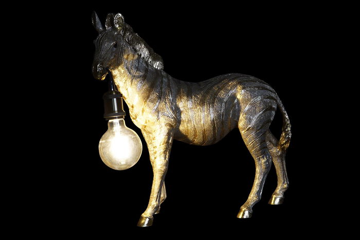 DKD Home Decor Lámpara Sobremesa Moderno Dorado 22 x 51 x 55 cm