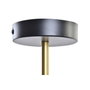 DKD Home Decor Lámpara de Techo Metal Negro y Dorado 60x11x26 cm