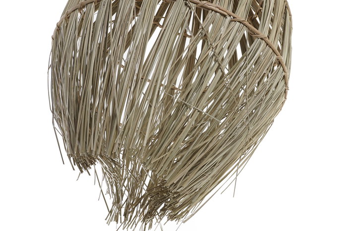 DKD Home Decor Pantalla Balines Natural Seagrass 36 x 48 x 36 cm
