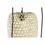 DKD Home Decor Lámpara de Techo de Bambú Marrón 43x43x100 cm